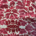 Lucky Brand | Pink Red Long Sleeve Bohemian Floral Open Back Blouse Size XS Photo 2