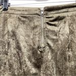 Blush Noir  Green Fringe Skirt Size M Photo 8