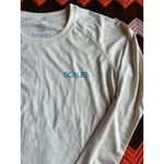 Scales Butter Yellow Long Sleeve Pro Performance Fishing Top sz Small Photo 2