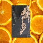 ANN Trinity Denim Jacket with Ornate Designs‎ Size L Blue Size L Photo 4