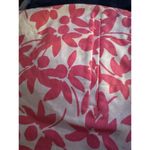 J.CREW Women's Sz 8 Chino Stretch Floral Shorts Pink/Cream COTTON Zip Button Pink Photo 5