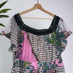 Ashley Stewart 🆕  Off-the-Shoulder Smocked Paisley Duster Photo 4