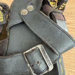 Dr. Martens  Black Gryphon Quad Sandals Pisa Leather Women’s Size 7 Photo 3