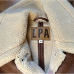 LPA  Bona Sherpa Jacket In Burnished Brown Photo 11