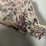 NWT AUTRES FILLES WO SIZE 2X FLORAL GOLD METALLIC THREADS LINED SHEER BLOUSE Photo 4