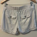 Sonoma Cream Beige Cargo Shorts Women’s Size 6 Linen Photo 5