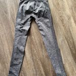 Gymshark Flex High Waisted Leggings (Charcoal Marl/Smokey Teal) Photo 7