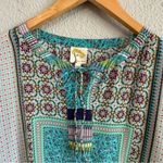 Fig & Flower‎ Boho Sheer Butterfly Sleeve Top Size PXL White Photo 2
