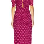 Free People  Briella Midi Dress in Fuschia Combo Size Medium Photo 1