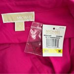 MICHAEL Michael Kors Poplin Shirt Dress in Geranium Pink size Medium NWT Photo 7