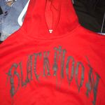 Adika Red Hoodie Oversized Photo 2