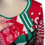 No Boundaries  I’m Santa’s Favorite Rudolph Reindeer Sweater Ugly Christmas Large Photo 2