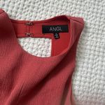 ANGL  Pink Sleeveless Dress Photo 3