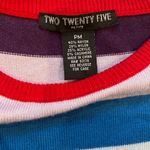 Two Twenty Five Multi Color Striped Sweater, Cashmere Blend Size undefined Photo 11
