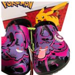 Crocs Pokemon Gengar Classic Clog Adult Size M6 W8 Purple Pink Gengar Charms New Photo 1