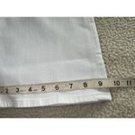 Madewell Womens Mid Rise Kick Out Ankle Length Jeans Pure White Size 32 Photo 10