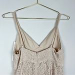 BHLDN NWT Fame & Partners Charlotte Dress Nude Lace Maxi Wedding Gown Dress 6 Photo 11