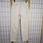 J.Crew NEW High-rise full-length '90s classic straight-fit jean in ecru, 27 Photo 2