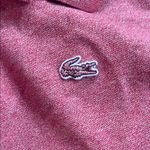 Lacoste  Slim Fit Red Short Sleeve Polo Shirt Photo 3