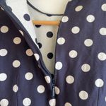 Carolina Herrera Vintage  Polka Dot Blouse Size Small Photo 3