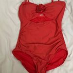 Kate Spade : Coral One Piece- peek-a-boo stomach- L Photo 5