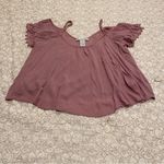 American Rag  Women’s Pink Off The Shoulder Tank Top Size XXL Photo 3