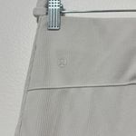 Lululemon NEW  Brushed Softstreme Ribbed Zip Flared Pant Size 12 NWOT bone cream Photo 5