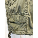 Calvin Klein  Shorts‎ Size 6 Olive Khaki Cotton Flat Front Pockets Photo 2