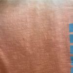 7 For All Mankind Seven 7 Dip Dye Tee Womens Size XL Orange Turquoise 3/4 Sleeve Tunic Casual Boho Photo 1