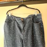 Charter Club Women's Blue Jeans with White Speckles size 18W Photo 4