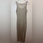 SheIn  Women’s Sheer Tan Sleeveless Beach Knit‎ Cover Up Dress Size M/L Photo 3