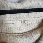 Anthropologie  Sleeping on Snow Off-Shoulder Cream Sweater Photo 4