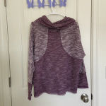 Calvin Klein women’s performance knit cowl neck sweater — small Photo 5