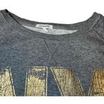 Aeropostale Crewneck Sweatshirt Womens XL Grey Distressed Graphic NY Print Y2K Photo 3