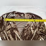 L'Agence Riley Velvet Tie Wrap Dress Mink, Size Medium Photo 8