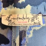 Free People  Goddess Blue Floral Cottagecore Boho Oversized Sleep Shirt Tunic  M Photo 7