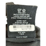 Theory  Silk Off-Shoulder‎ Joscla Blouse Top Sz S Puff Sleeve Black Chiffon Photo 6