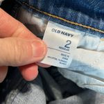 Old Navy  Ultra Blue Denim Jean Shorts Womens 2 Low Rise Photo 7