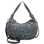 INC NWT Gray Olivya Nylon 43 Removable Crossbody Strap Single Strap Hobo Handbag Photo 4
