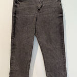 Royalty For Me Slim Straight Jeans Womens 28" Black High Rise 'Vintage Stretch' 90s Minimalist Photo 0