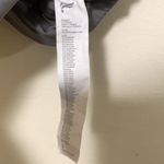 Fabletics  metallic gray padded woman sport bra size LARGE criss cross back Photo 6