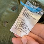 Urban Outfitters  Green Denim Dress Mini Fall Army Olive Button Front 4 Photo 8