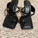 NA-KD  Crossed Toe Strap Heels Black- Size 36 Photo 9