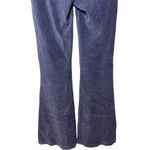 Aerie  Navy Ribbed Corduroy Flare Pants Soft Cozy Vintage Y2K Fit High Rise Small Photo 7