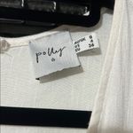 Princess Polly White Flutter Sleeve Fitted Bodysuit Photo 1