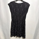 Bebop Black Lace‎ Grunge Whimsigoth Gothic Dress Knee Length Round Neck Short Sleeve M Photo 1