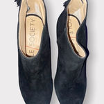 Sole Society  Black Suede Booties Size 5 Photo 0