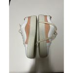 Soludos  Sneakers yebo vegan leather casual sneaker‎ white rose womens size 9 Photo 4