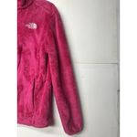 The North Face  Women’s Fuzzy Fleece Full Zip Jacket Pink Size Medium Soft Warm Photo 8