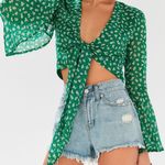 Urban Outfitters Green Top Photo 0